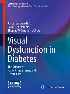 cover image of Visual Dysfunction in Diabetes